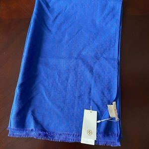 NWT Tory Burch Authentic Jacquard Scarf